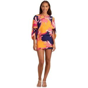 Trina Turk Breeze Swim Tunic Dress Cover-Up Size Large